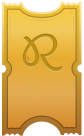 Weekly raffle ticket icon